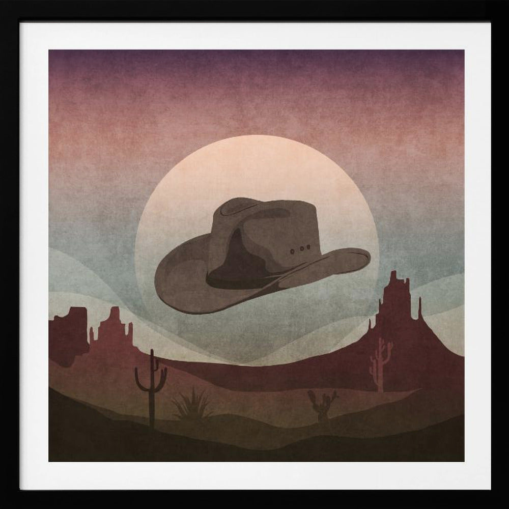 Chapeau de cow-boy | Posters - Affiche Artistique