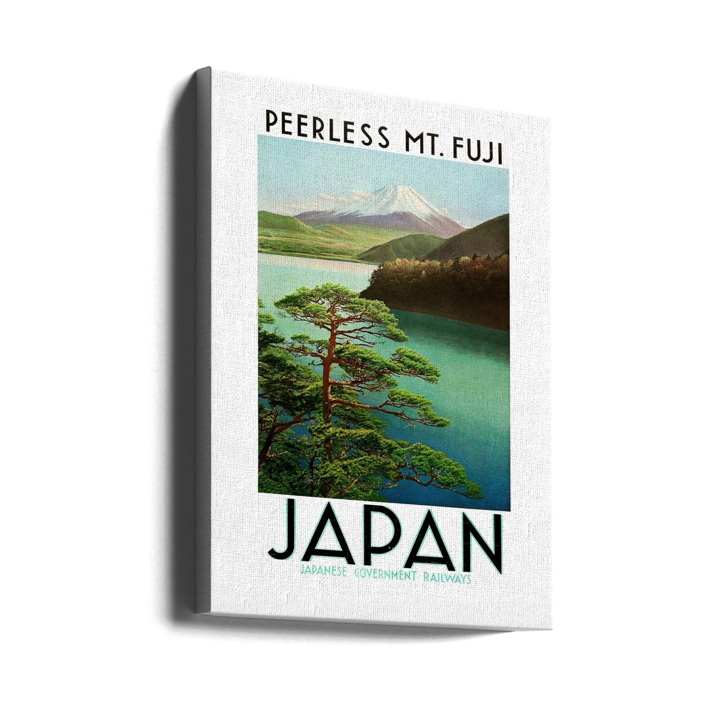 Resor i Japan på 1930-talet Poster Japanska statliga järnvägar | Canvas