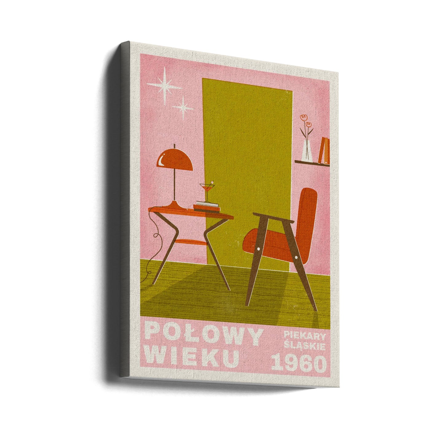 Muebles de mediados de siglo | Impresiones en Lienzo