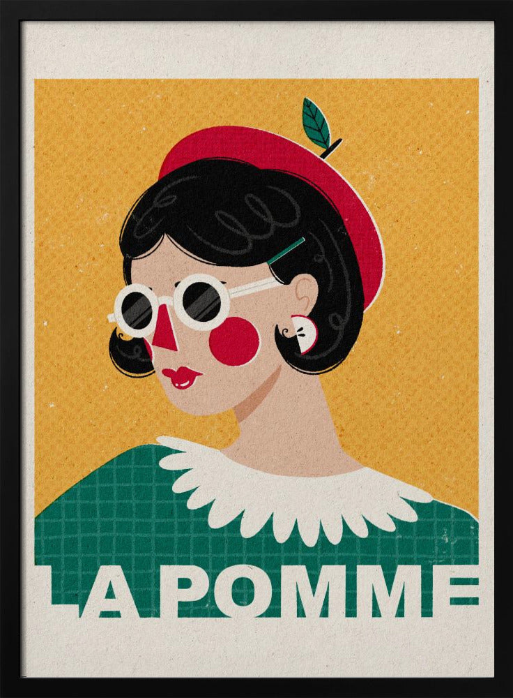 La Pomme French Fashion Portrait | Poster