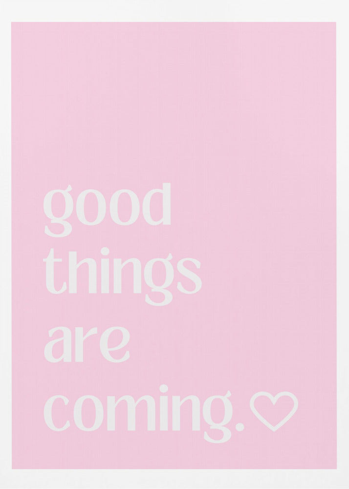 Hopeful Pink Breeze | Poster