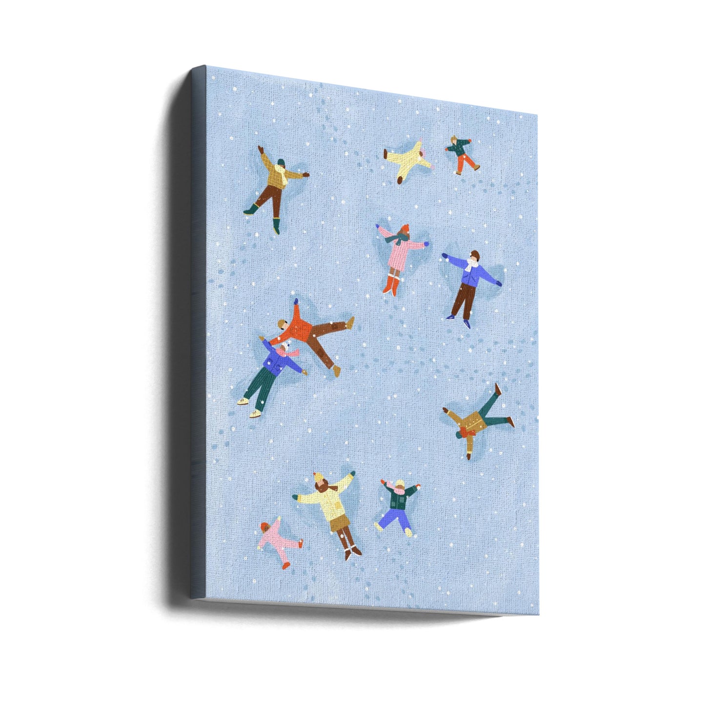 Snowy Angels Delight | Canvas