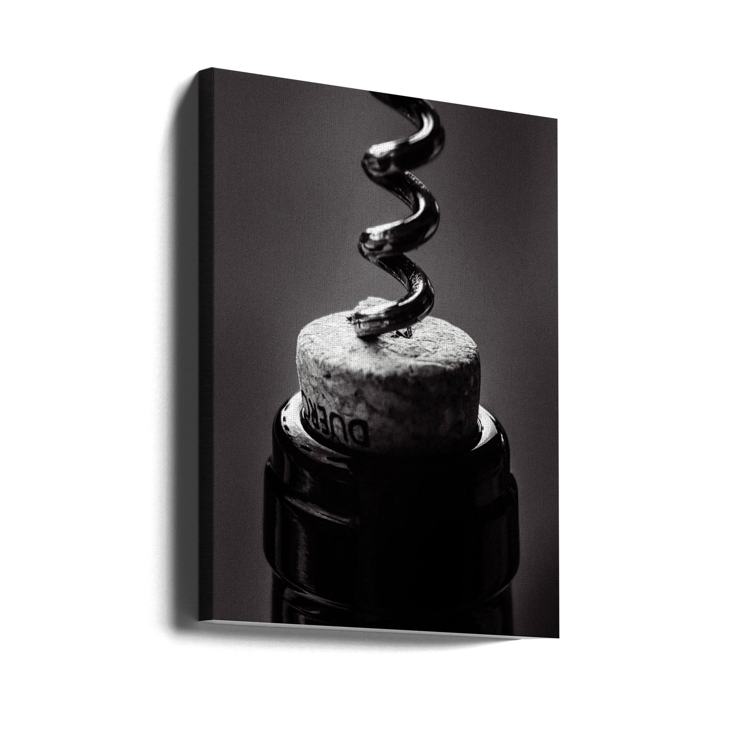 Vin 002 Svartvitt | Canvas