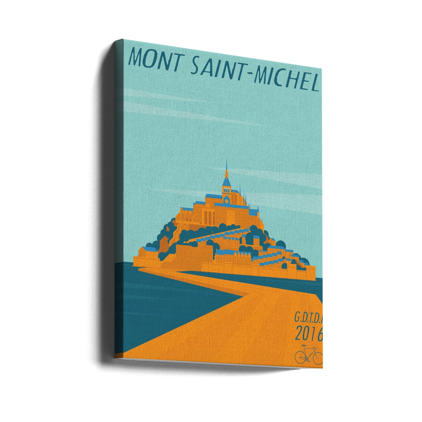 Mont Saint Michel | Tableaux sur Toile