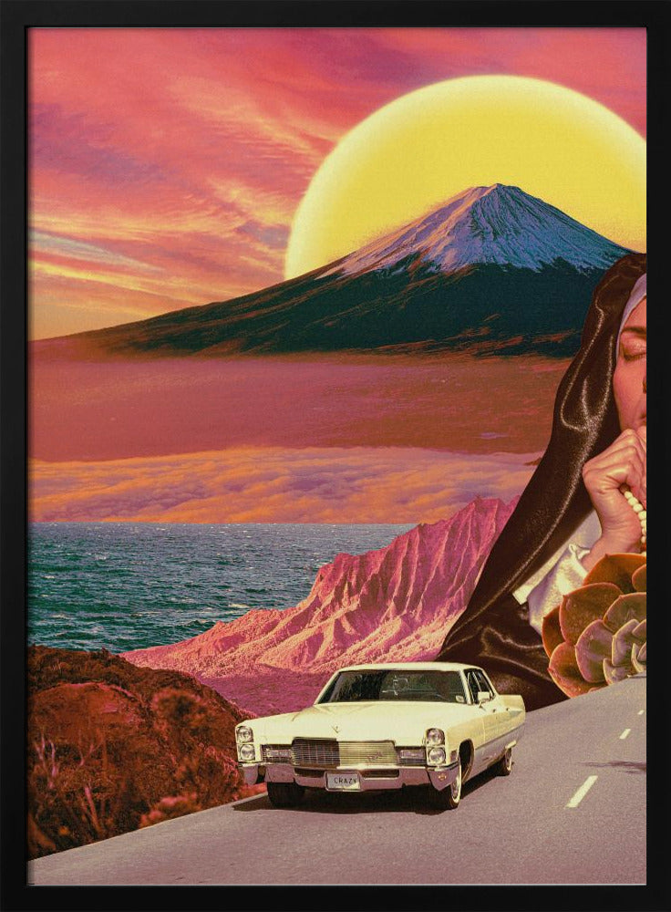 Retro landskapskollage | Poster