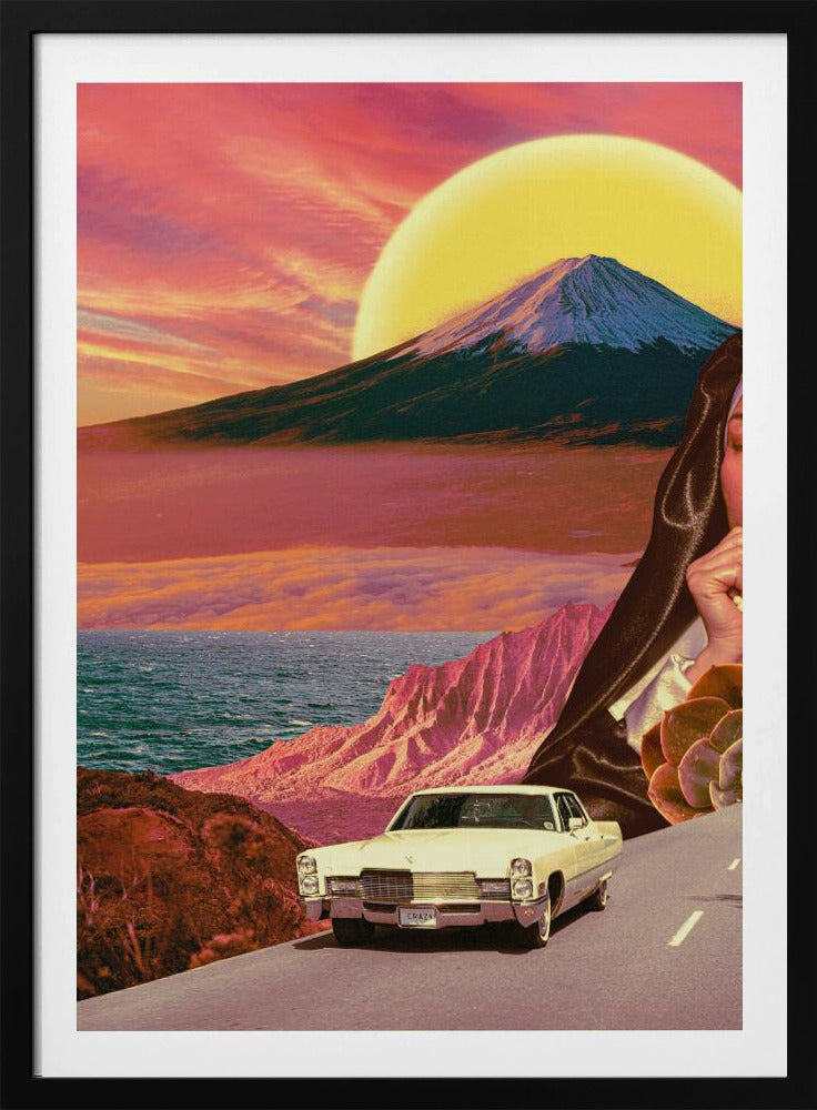 Retro landskapskollage | Poster