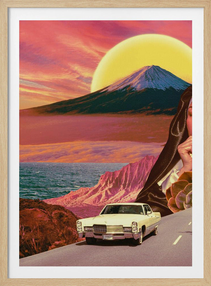 Retro landskapskollage | Poster
