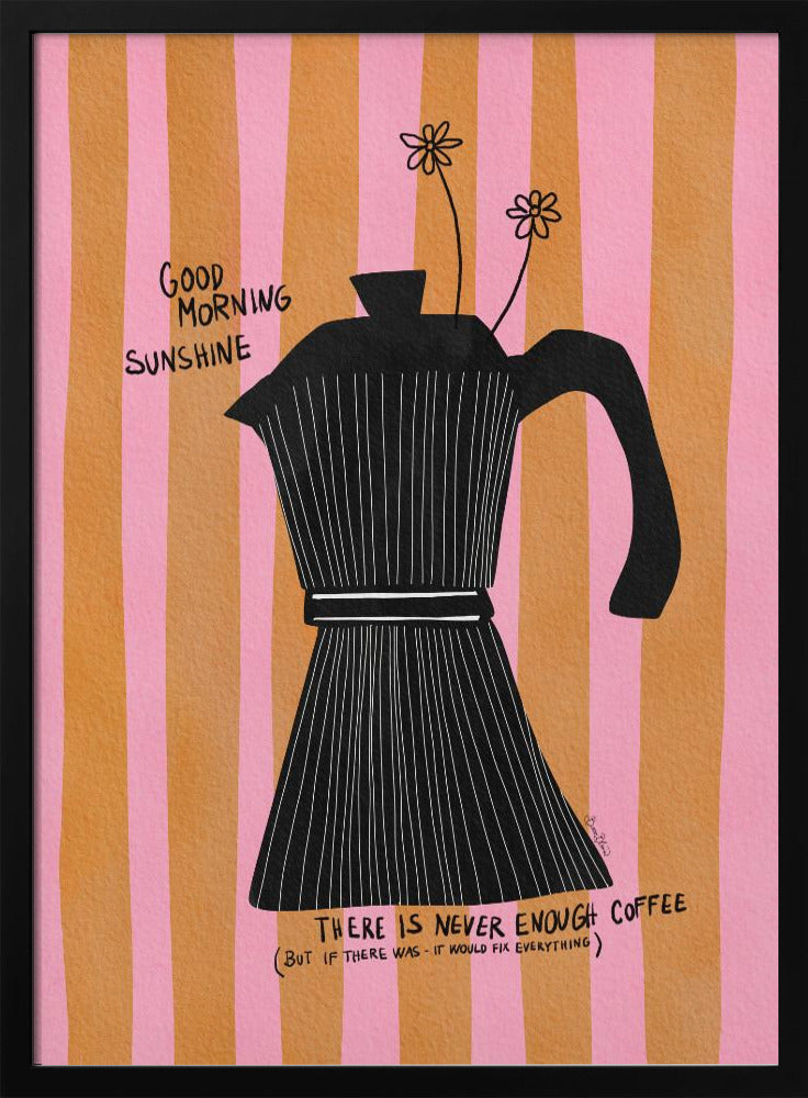 Mocka Coffee Sunshine | Poster
