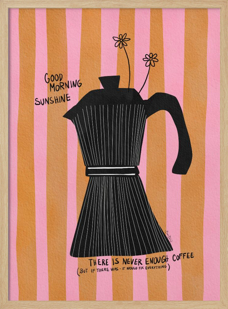 Mocka Coffee Sunshine | Poster