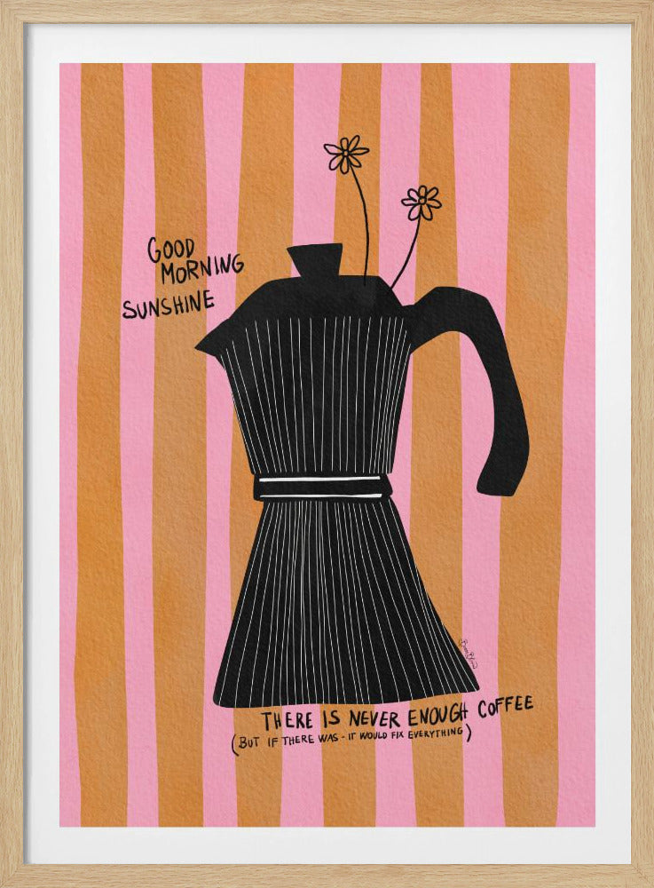 Mocka Coffee Sunshine | Poster