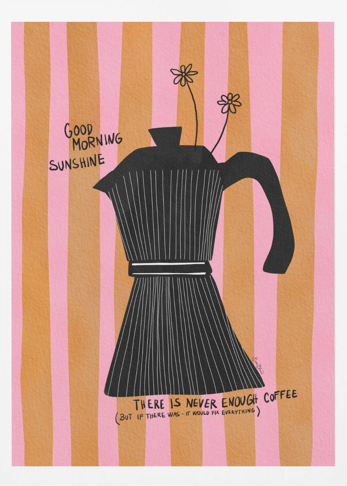 Mocka Coffee Sunshine | Poster
