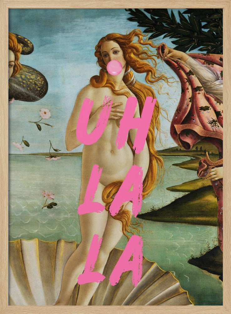 The Birth of Venus by Sandro Botticelli / Uh La La | Poster