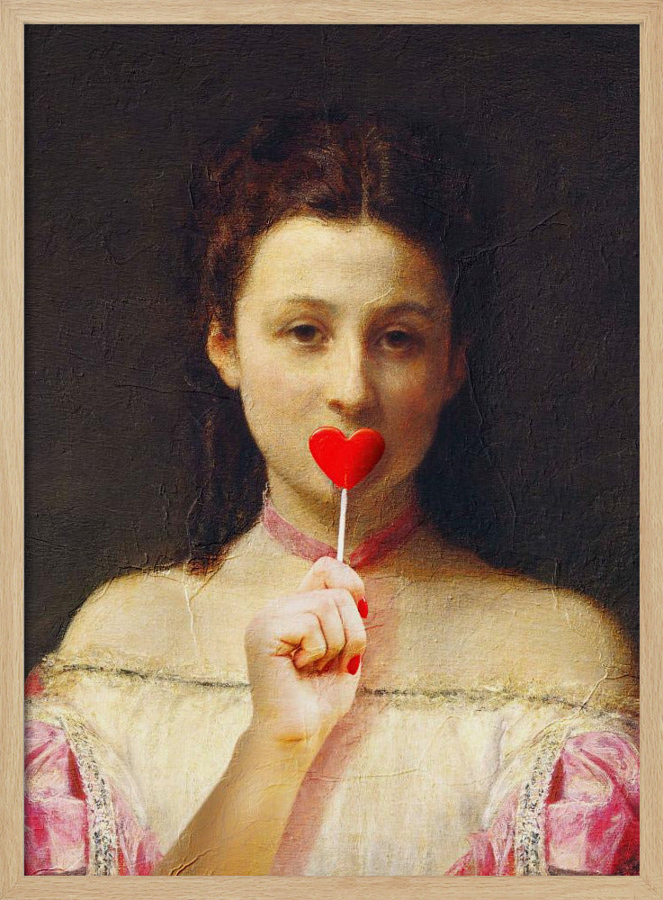 Fille Sucette | Posters - Affiche Artistique