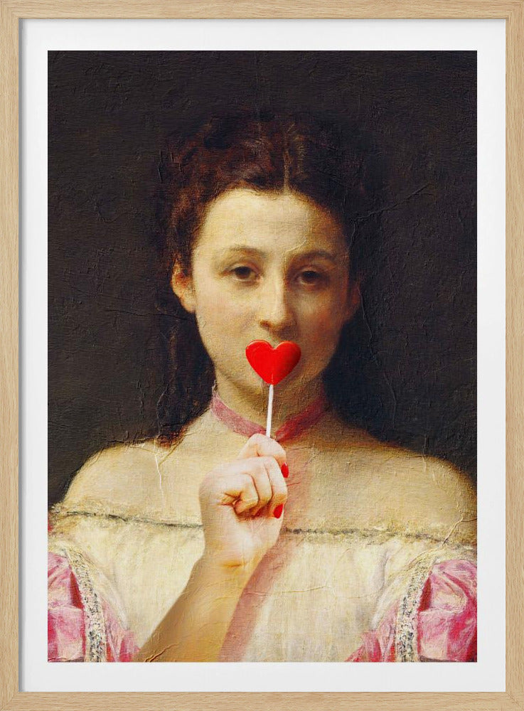 Fille Sucette | Posters - Affiche Artistique