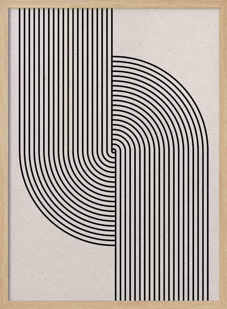 Mid Century Modern Composition | Poster