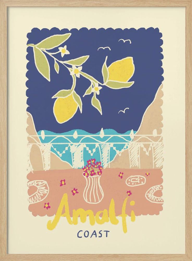 Amalfiküste | Poster