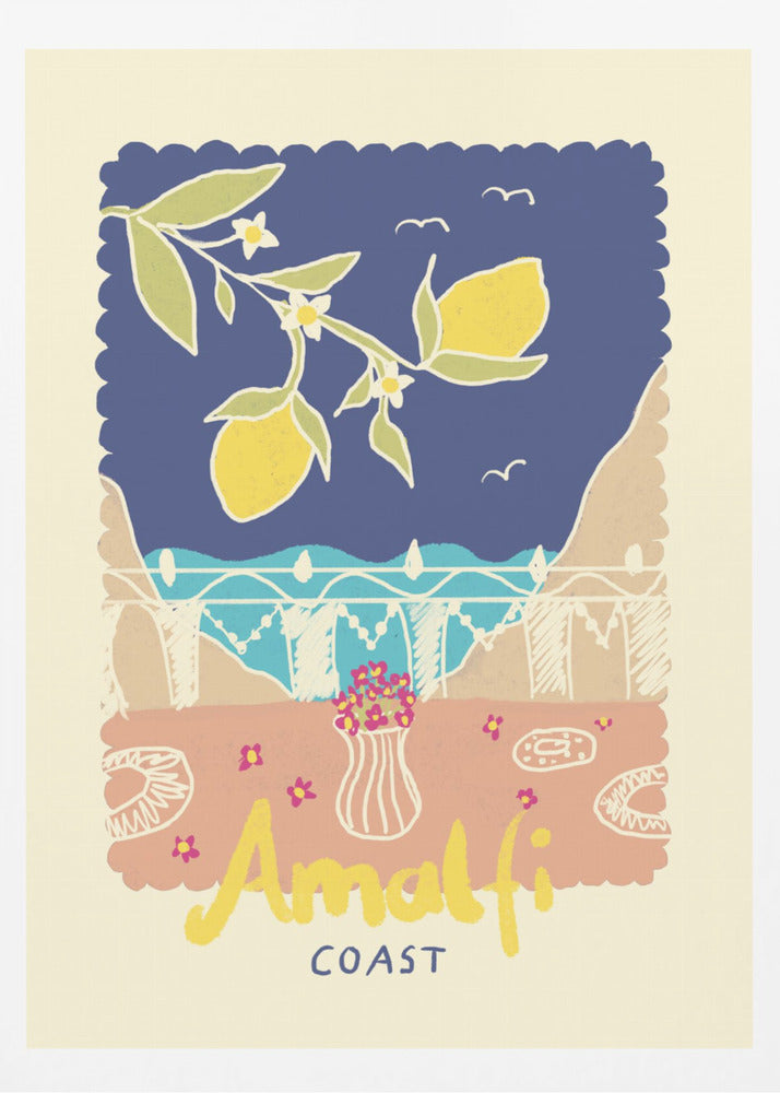 Amalfiküste | Poster