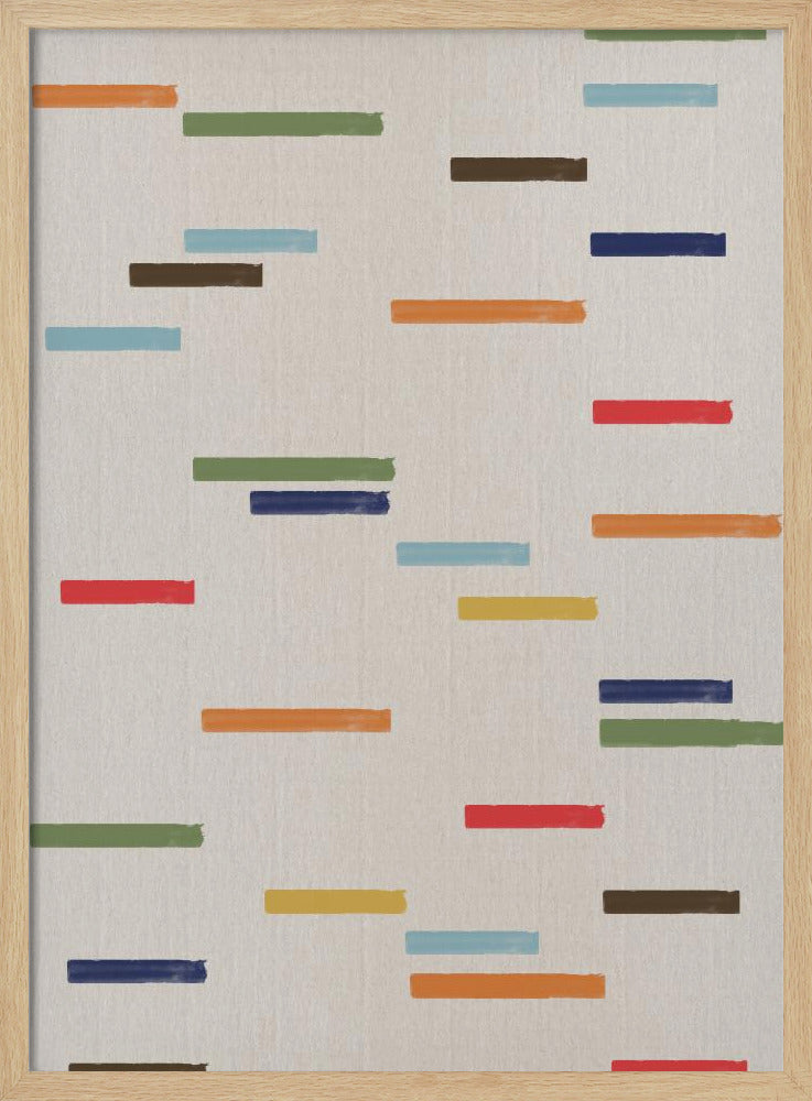 Enkelt papper Modernistisk konst nr 2 | Poster