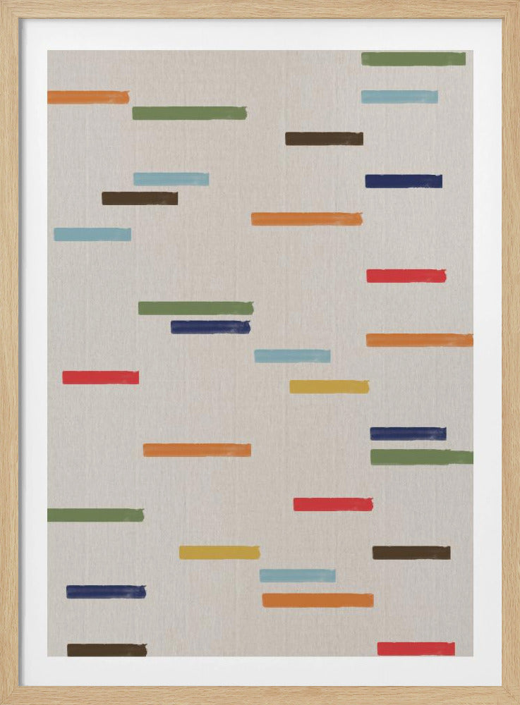 Enkelt papper Modernistisk konst nr 2 | Poster