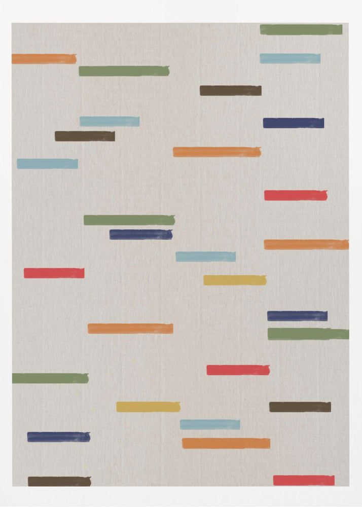 Enkelt papper Modernistisk konst nr 2 | Poster