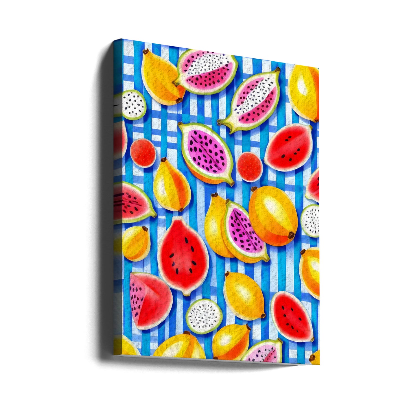 Tropischer Fruchtpop | Leinwand