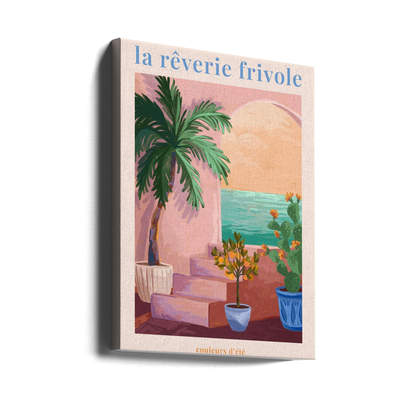La Rêverie Frivole-Palm | Tableaux sur Toile