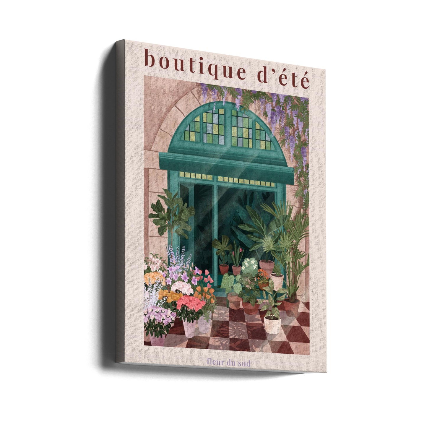 Negozio di fiori francese Poster - Stampe d’Arte | Stampe su Tela