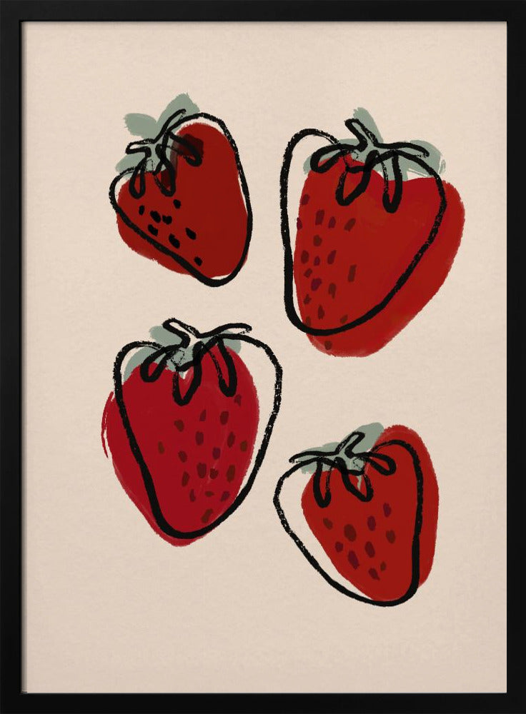 Fraises | Posters - Affiche Artistique