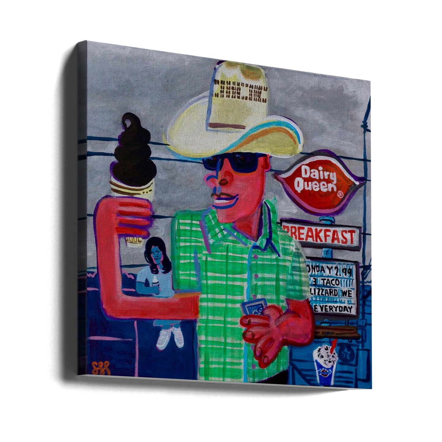 Cône à trempette grand | Tableaux sur Toile