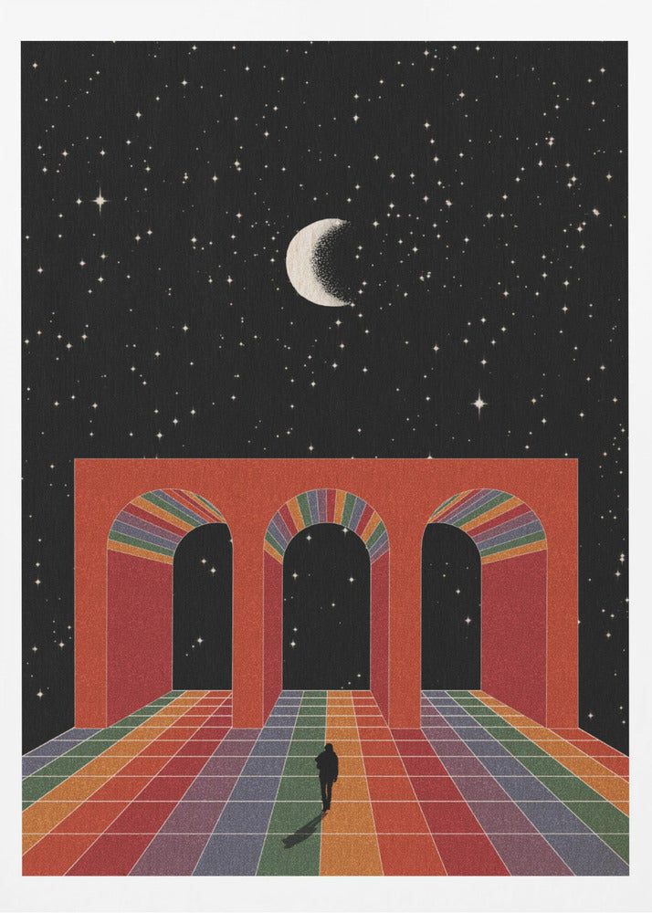 Triumphal Arch in Space | Poster