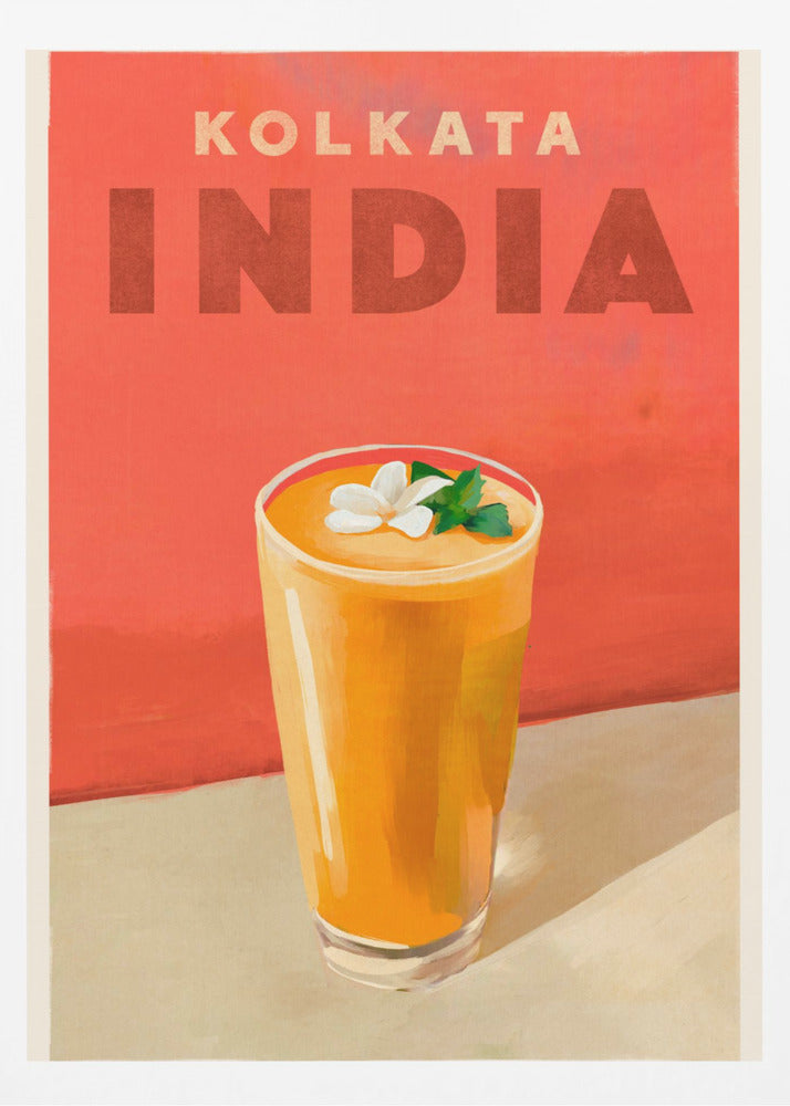 Reseposter Cocktail Kolkata Indien | Poster
