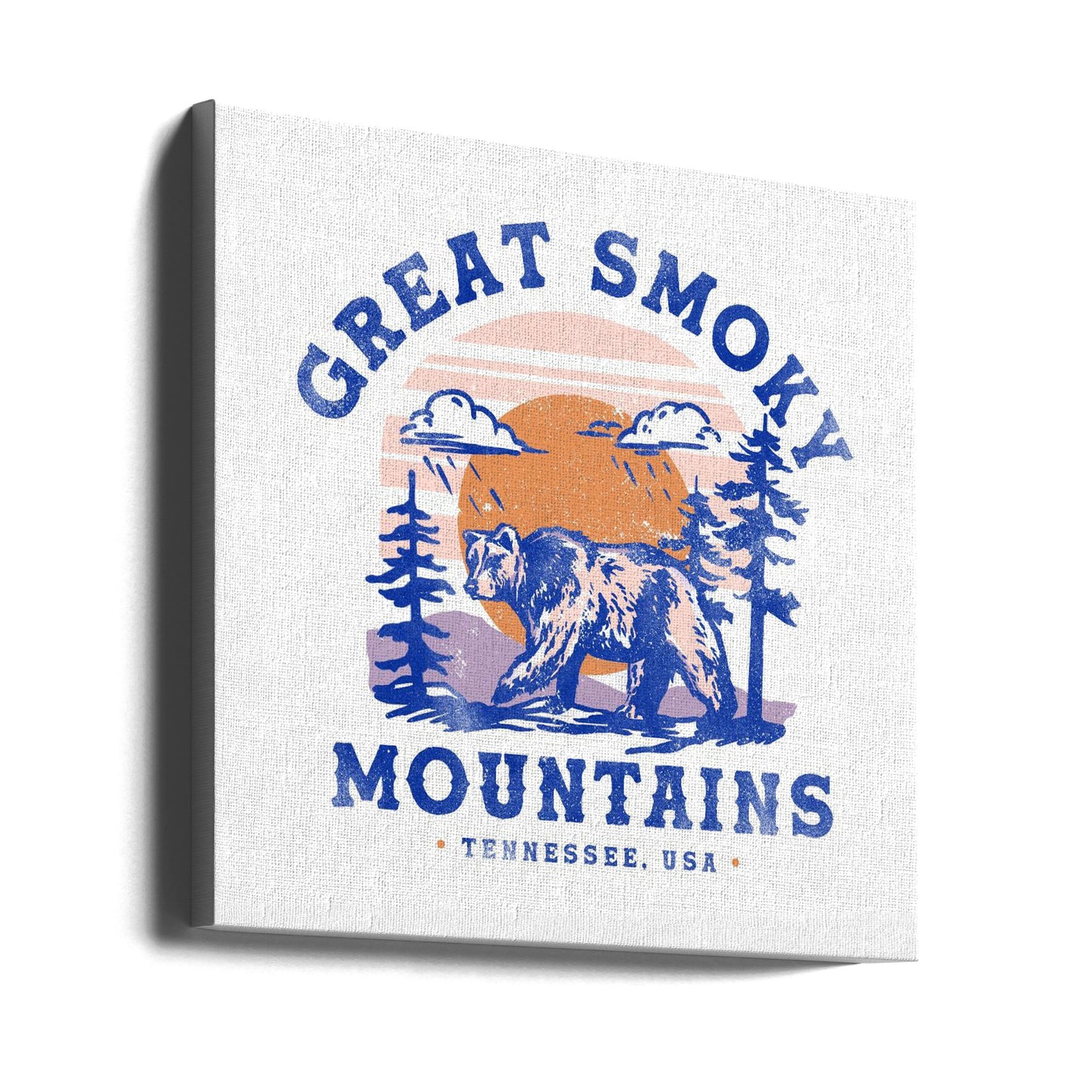 Great Smoky Mountainsin kansallispuisto Tennesseessä | Canvastaulut