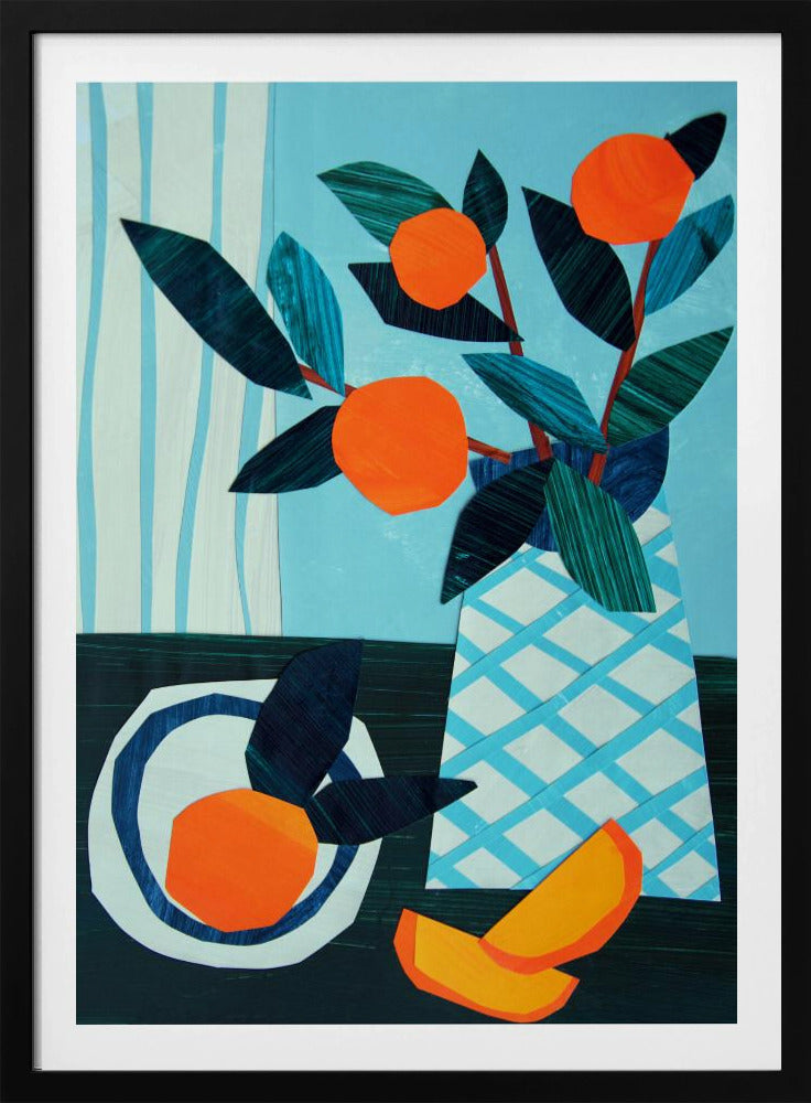 Citrus Morning Still Life | Poster