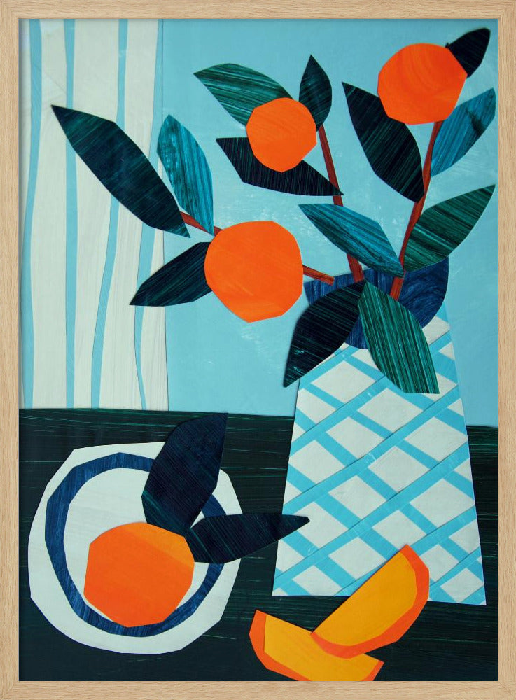 Citrus Morning Still Life | Poster