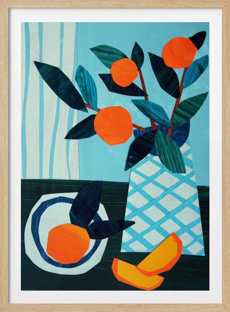 Citrus Morning Still Life | Poster