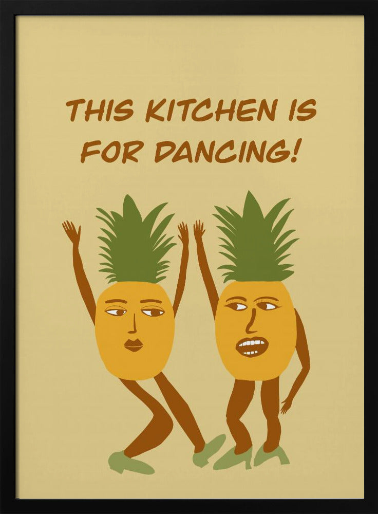 Dansande ananaser | Poster