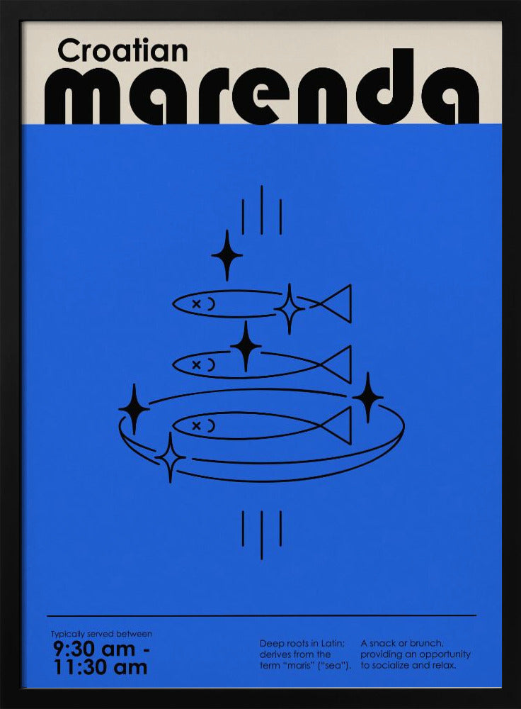 Croatian Marenda | Poster
