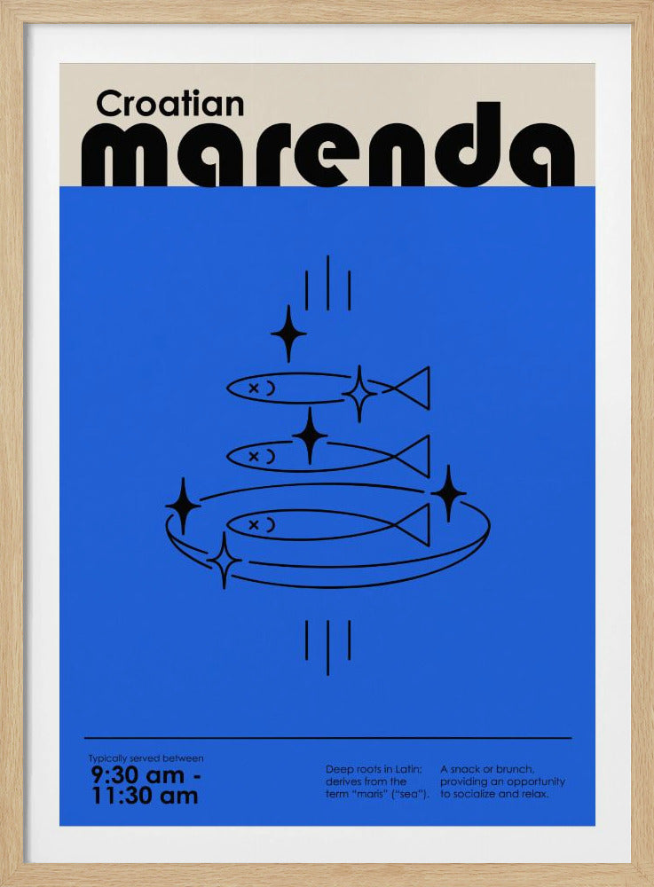 Croatian Marenda | Poster