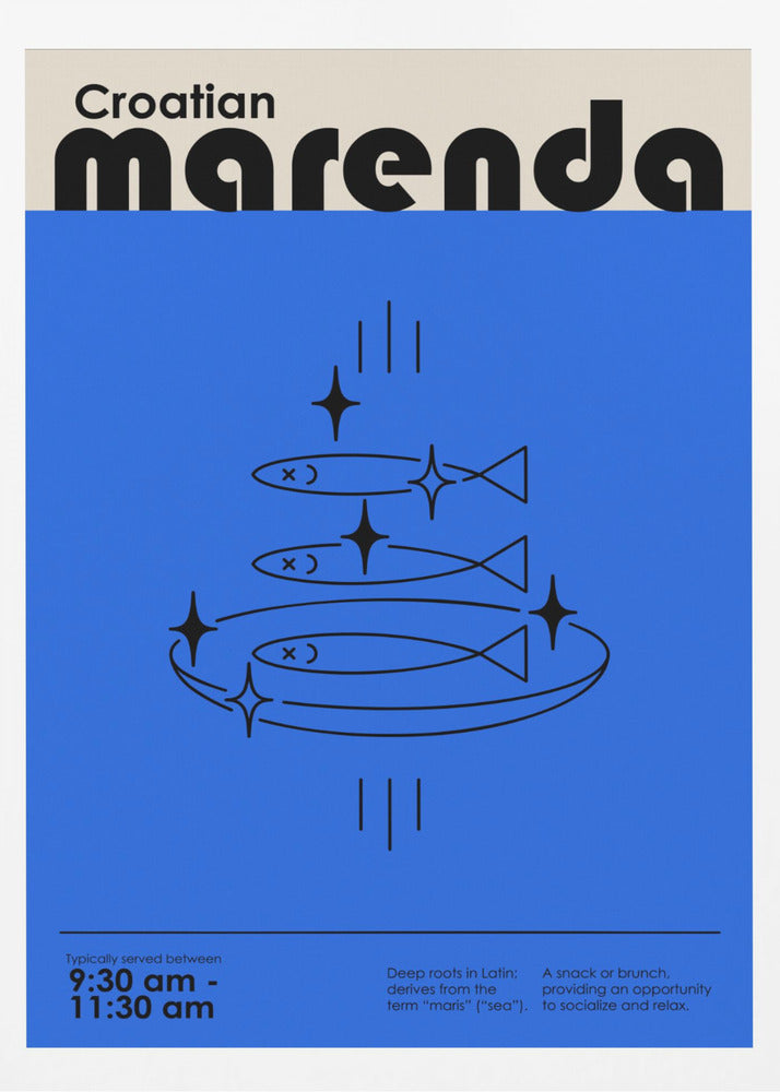 Croatian Marenda | Poster