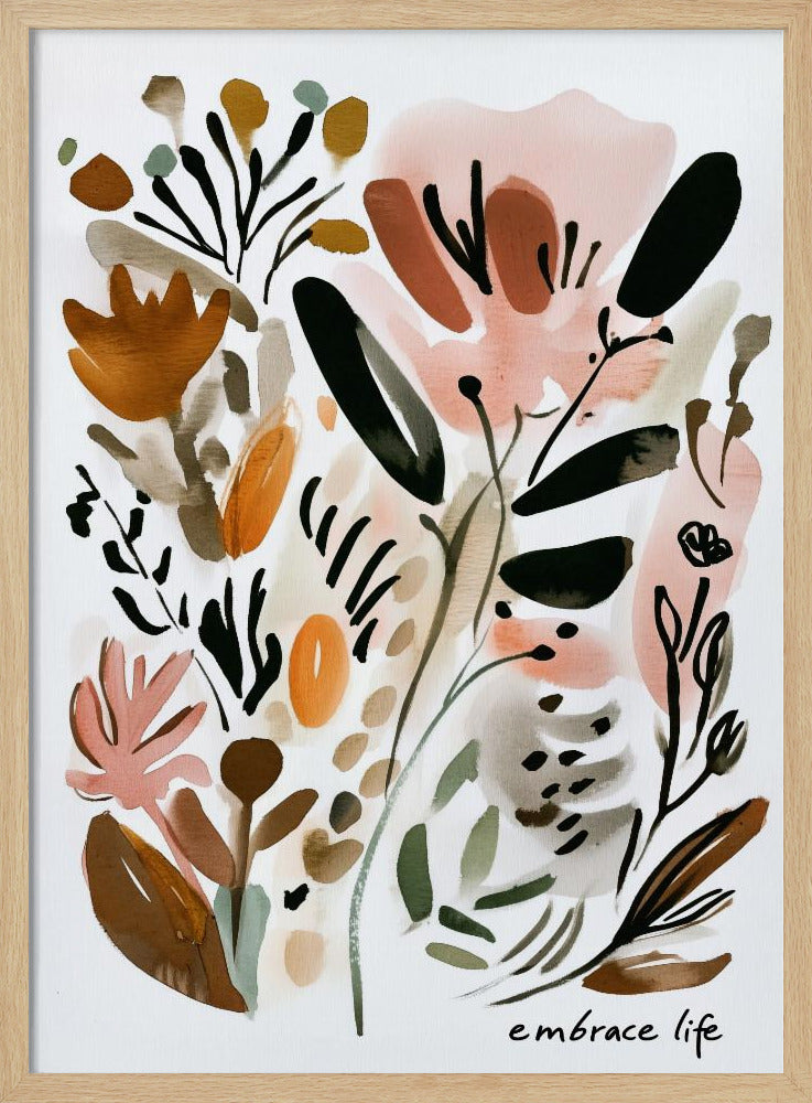 Omfavn livet | Plakater - Kunsttrykk