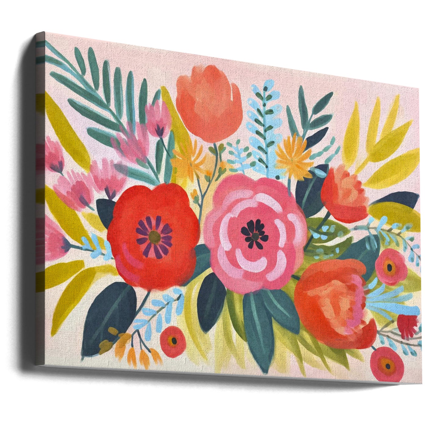 Whimsy Spring Garden | Canvas