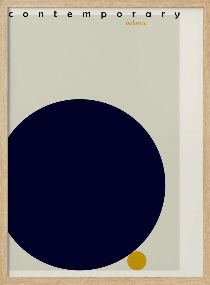 Expectant Iteration Contemporary Balance | Poster