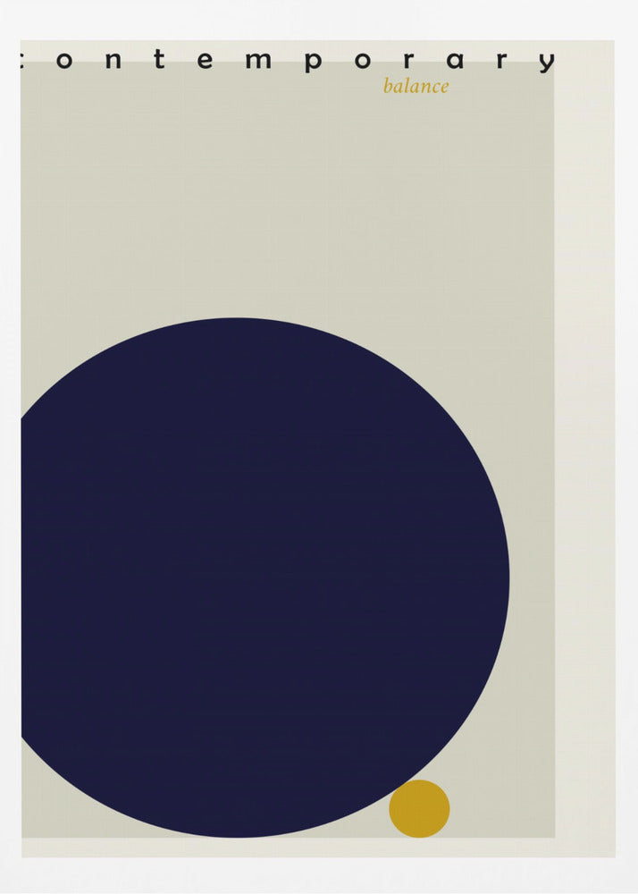 Expectant Iteration Contemporary Balance | Poster