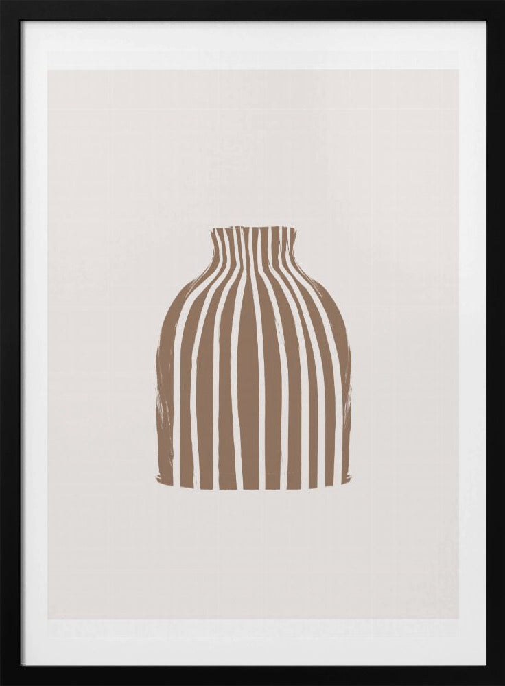 Striped Vessel | Poster