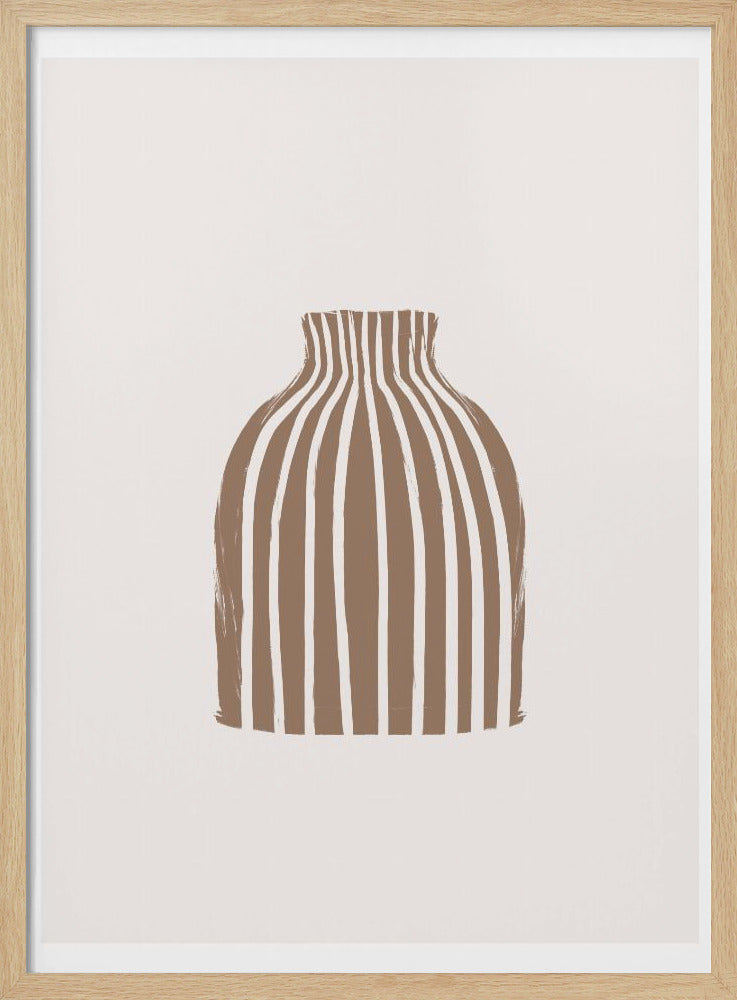 Striped Vessel | Poster