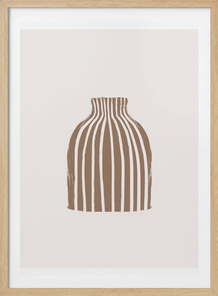 Striped Vessel | Poster