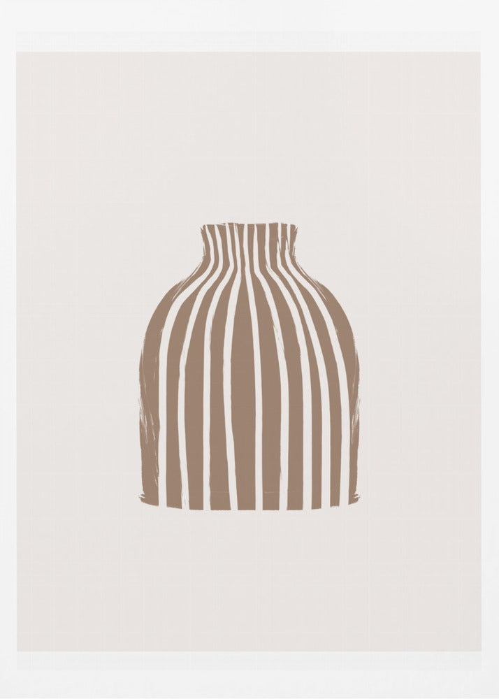 Striped Vessel | Poster