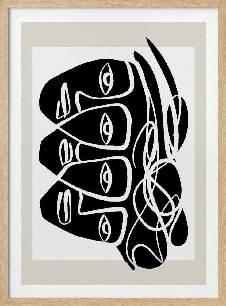 Abstract Faces | Poster