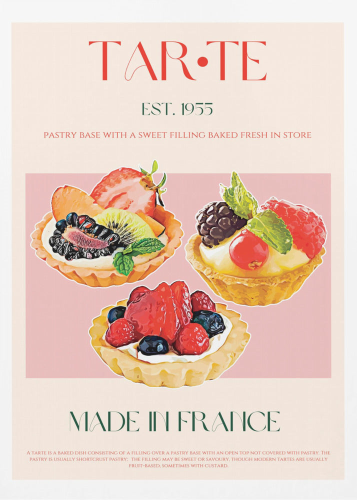 French Tart Symphony | Poster