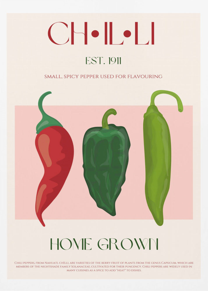 Spicy Trio Display | Poster